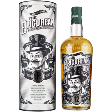 The Epicurean 12 Yrs. Lowland Blended Malt Scotch Whisky 46%