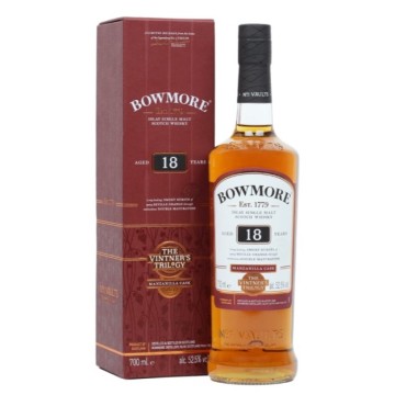 Bowmore 18 years Single Malt Manzanilla Cask 70cl