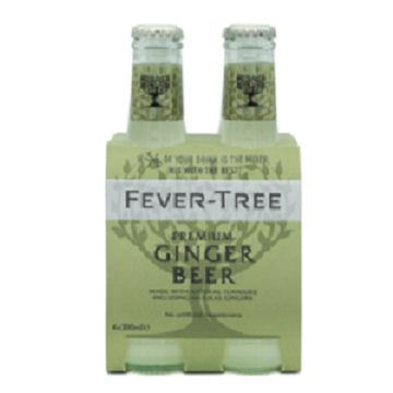 Fever Tree Ginger Beer 4-pack