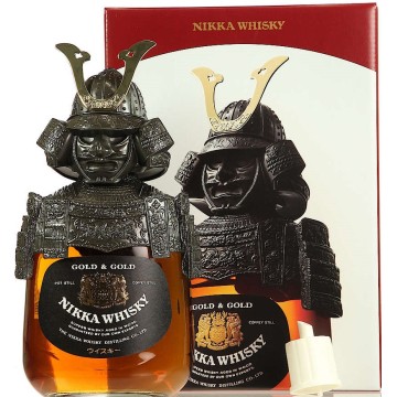 Nikka whisky gold & gold samurai