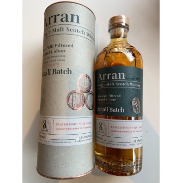 Arran 8 Years- Small Batch- Peated Pinot Noir Casks